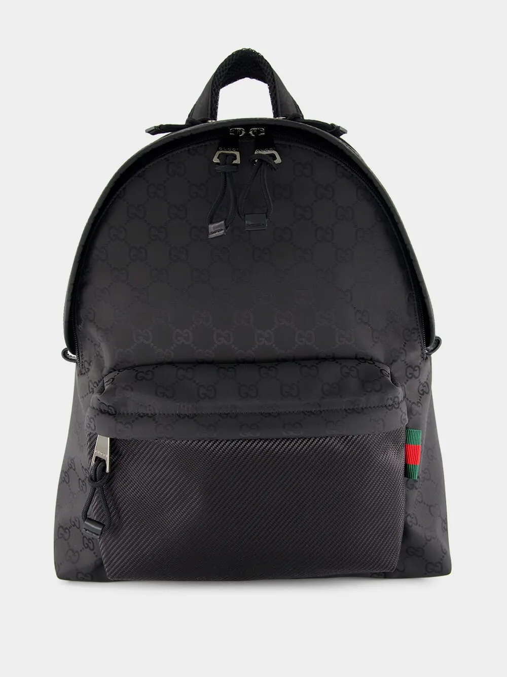 Black Medium GG Backpack sold by Fashion Clinic