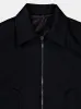 Black Cotton Bomber Jacket with Vintage Logo sold by Fashion Clinic