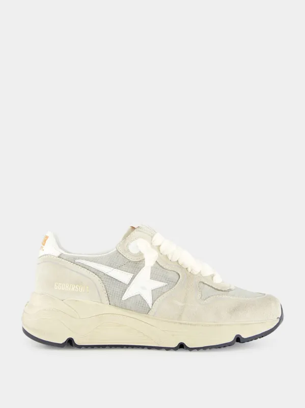 Ice and Eggnog Sneakers Leather Star and Heel sold by Fashion Clinic