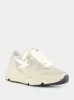 Ice and Eggnog Sneakers Leather Star and Heel sold by Fashion Clinic