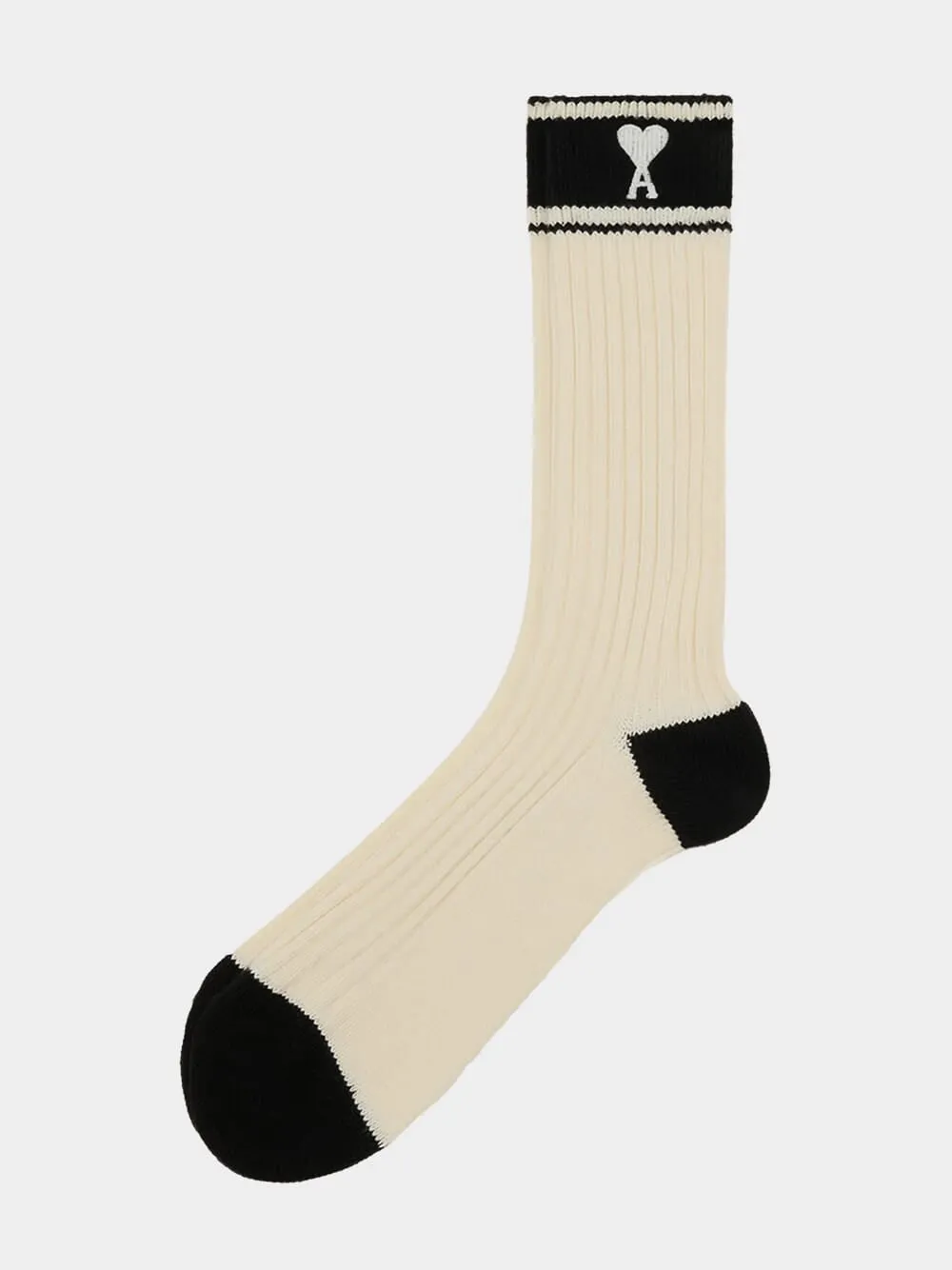 Beige Striped Socks sold by Fashion Clinic