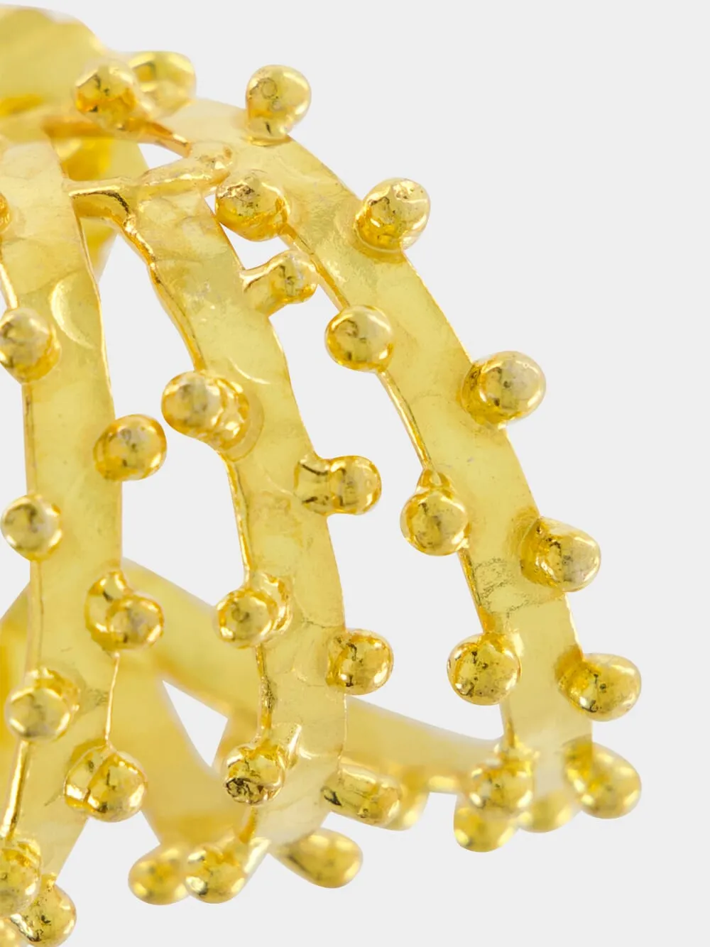 Gold Gypset Earrings sold by Fashion Clinic product image thumbnail 3