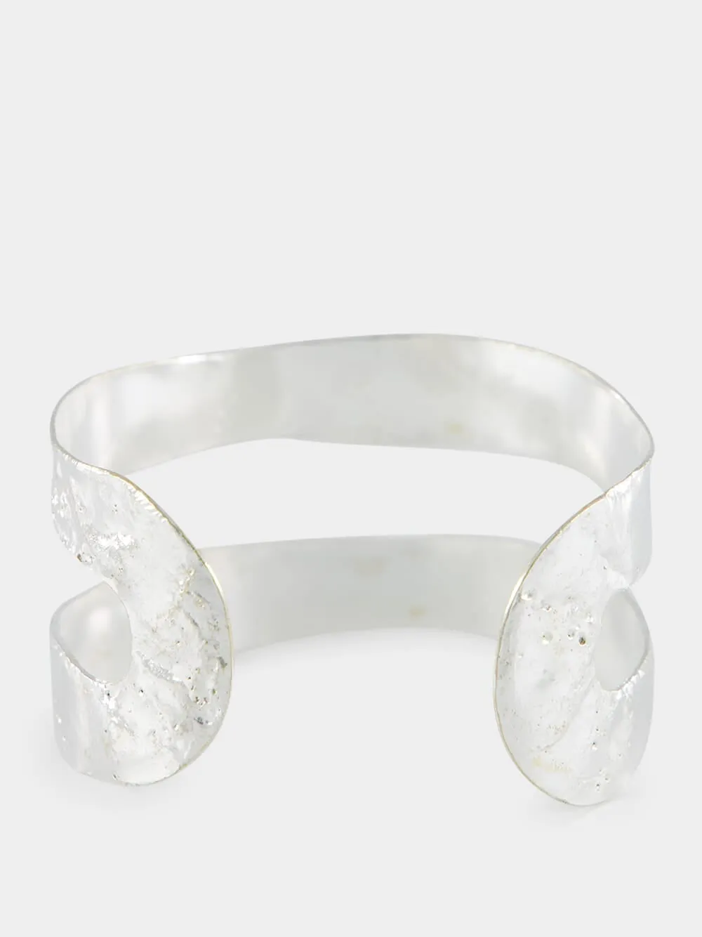 Silver Bianca Small Cuff Bracelet sold by Fashion Clinic product image thumbnail 3