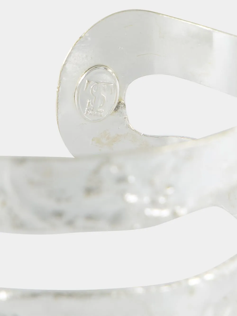 Silver Bianca Small Cuff Bracelet sold by Fashion Clinic product image thumbnail 4