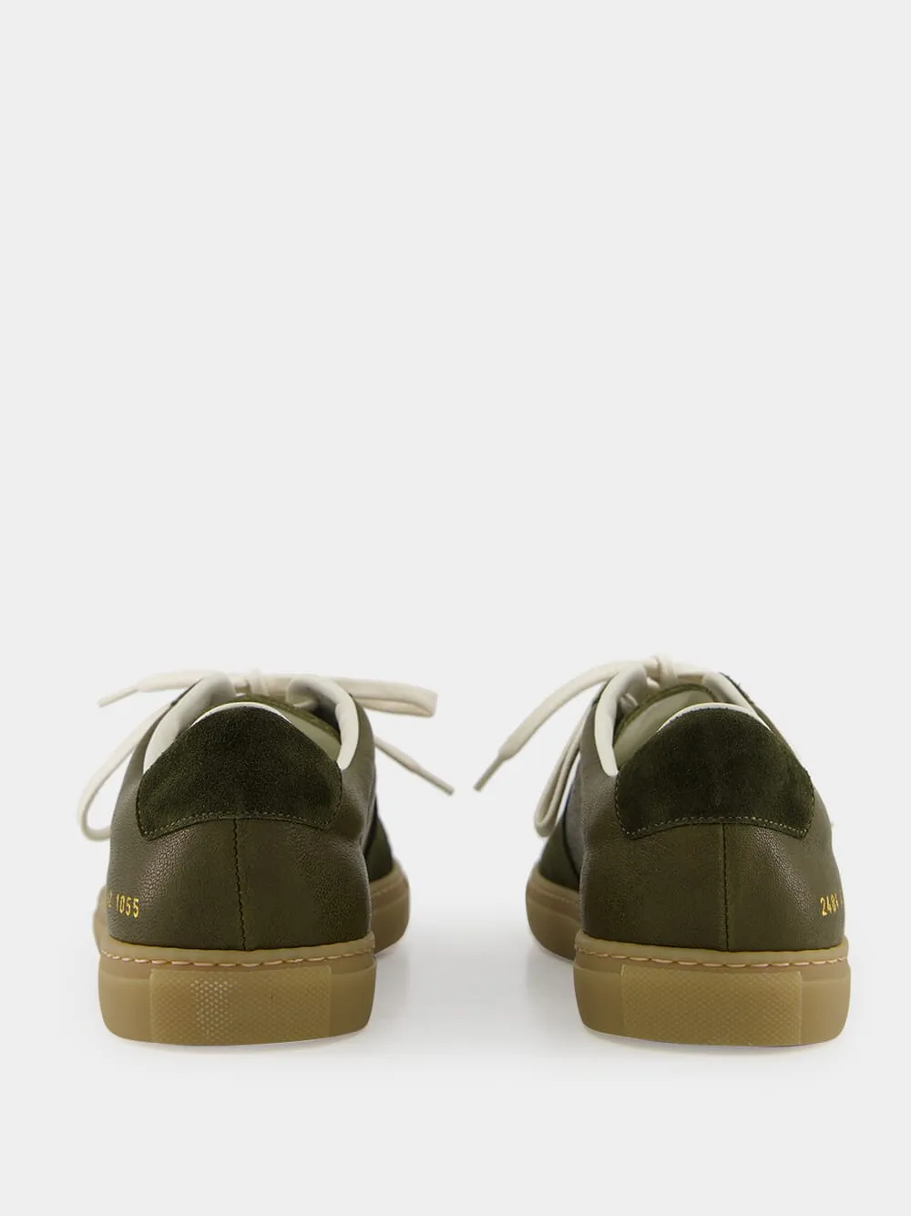 Olive Green Ball Duo Slim Sneakers sold by Fashion Clinic product image thumbnail 5