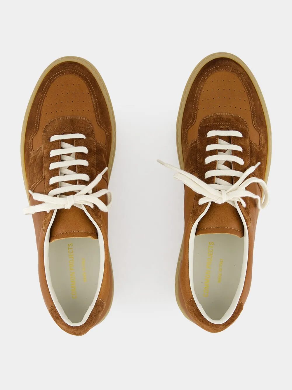 Brown Ball Duo Slim Sneakers sold by Fashion Clinic product image thumbnail 4