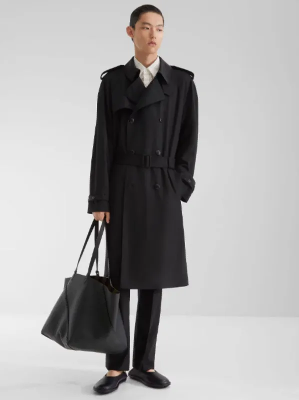 Black Selleria Diagonal Shopper Large sold by Fashion Clinic