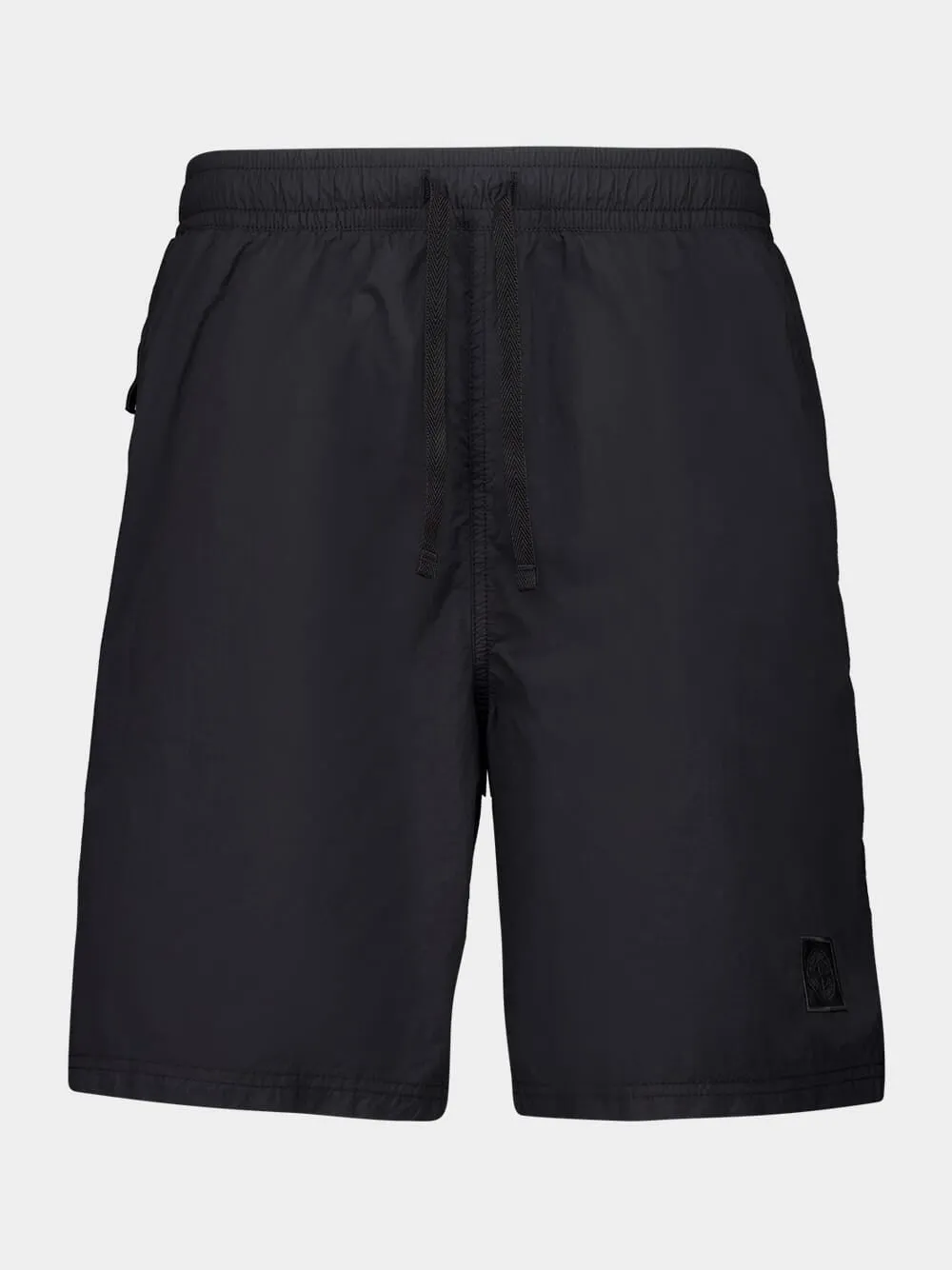 Black Ghost Nylon Swim Shorts sold by Fashion Clinic