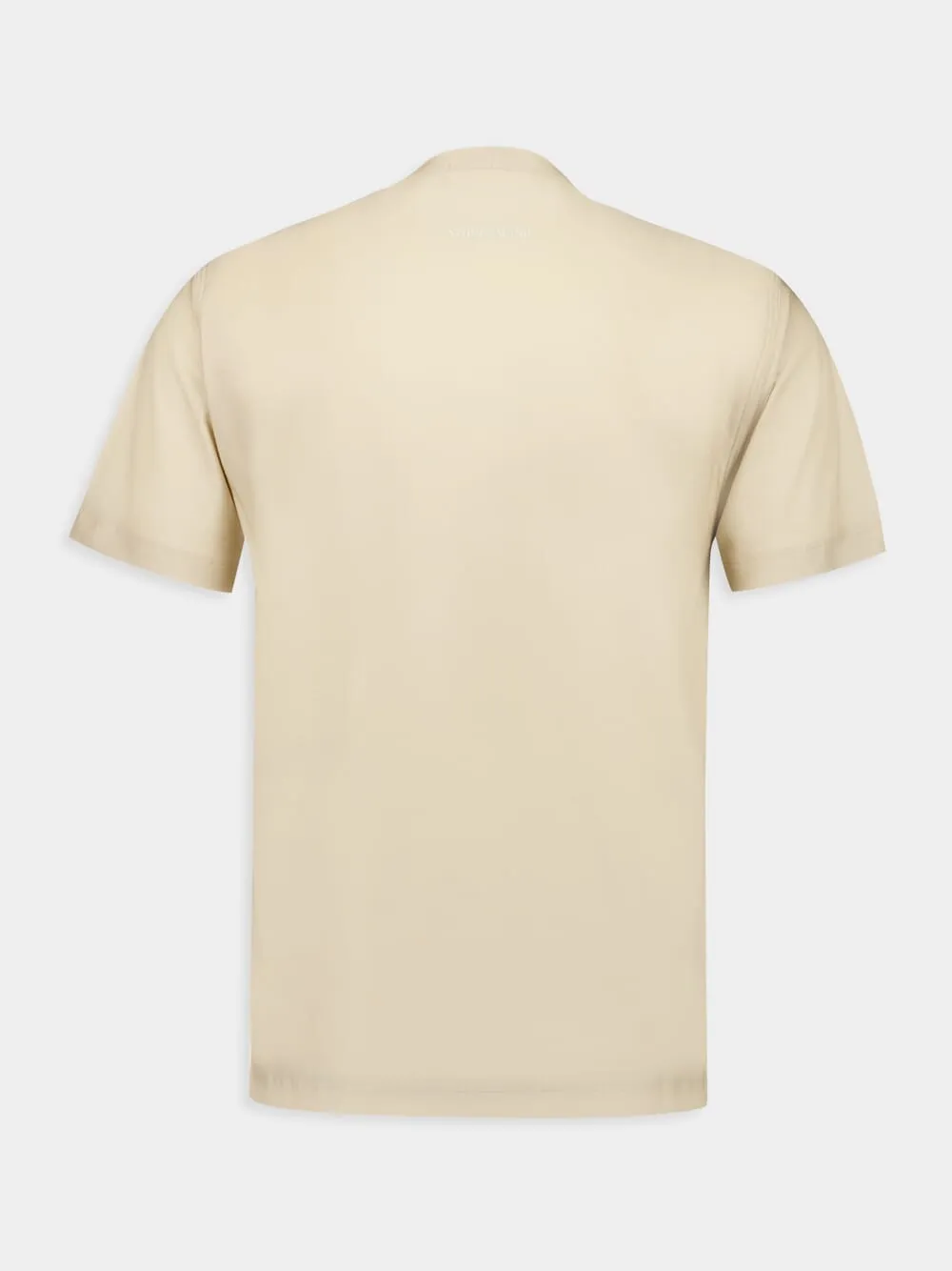 Beige Ghost Cotton T-Shirt sold by Fashion Clinic product image thumbnail 2