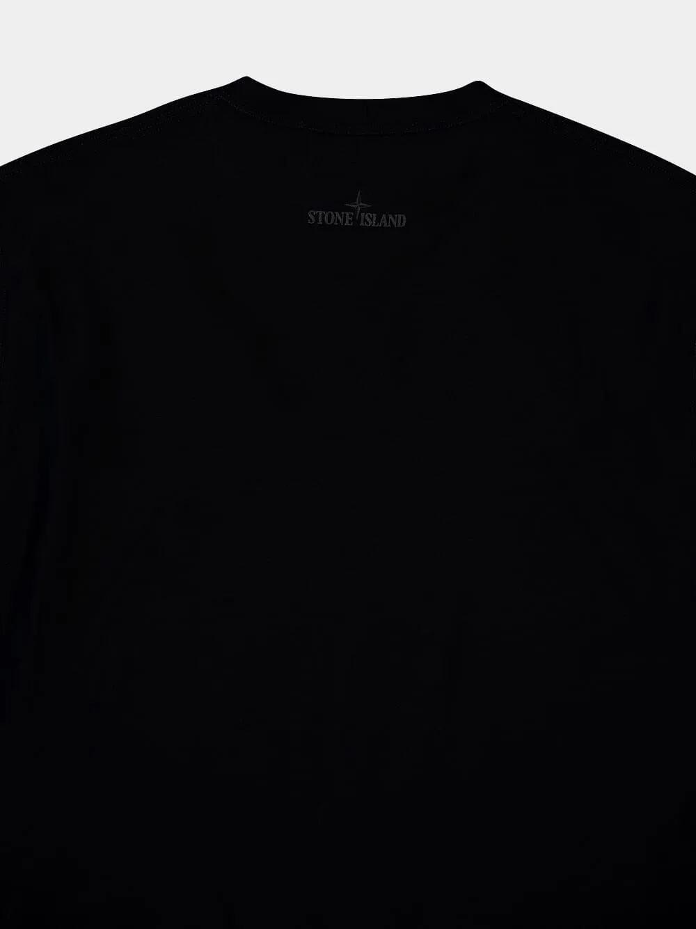 Black Ghost Cotton T-Shirt sold by Fashion Clinic product image thumbnail 4