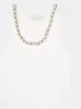 Ivory Illuminate Embellished Tank sold by Fashion Clinic