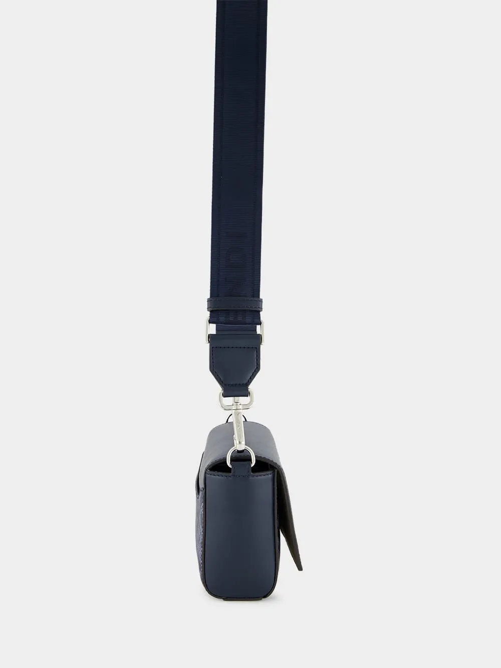 Dark Blue FF Squared Compact Bag sold by Fashion Clinic product image thumbnail 5