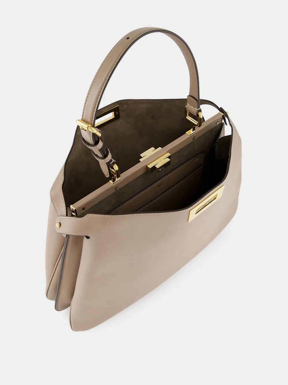 Dove Grey Peekaboo Soft Large Bag sold by Fashion Clinic product image thumbnail 5