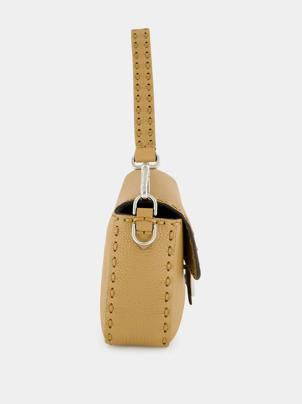 Cappuccino Baguette Selleria Bag sold by Fashion Clinic product image thumbnail 4