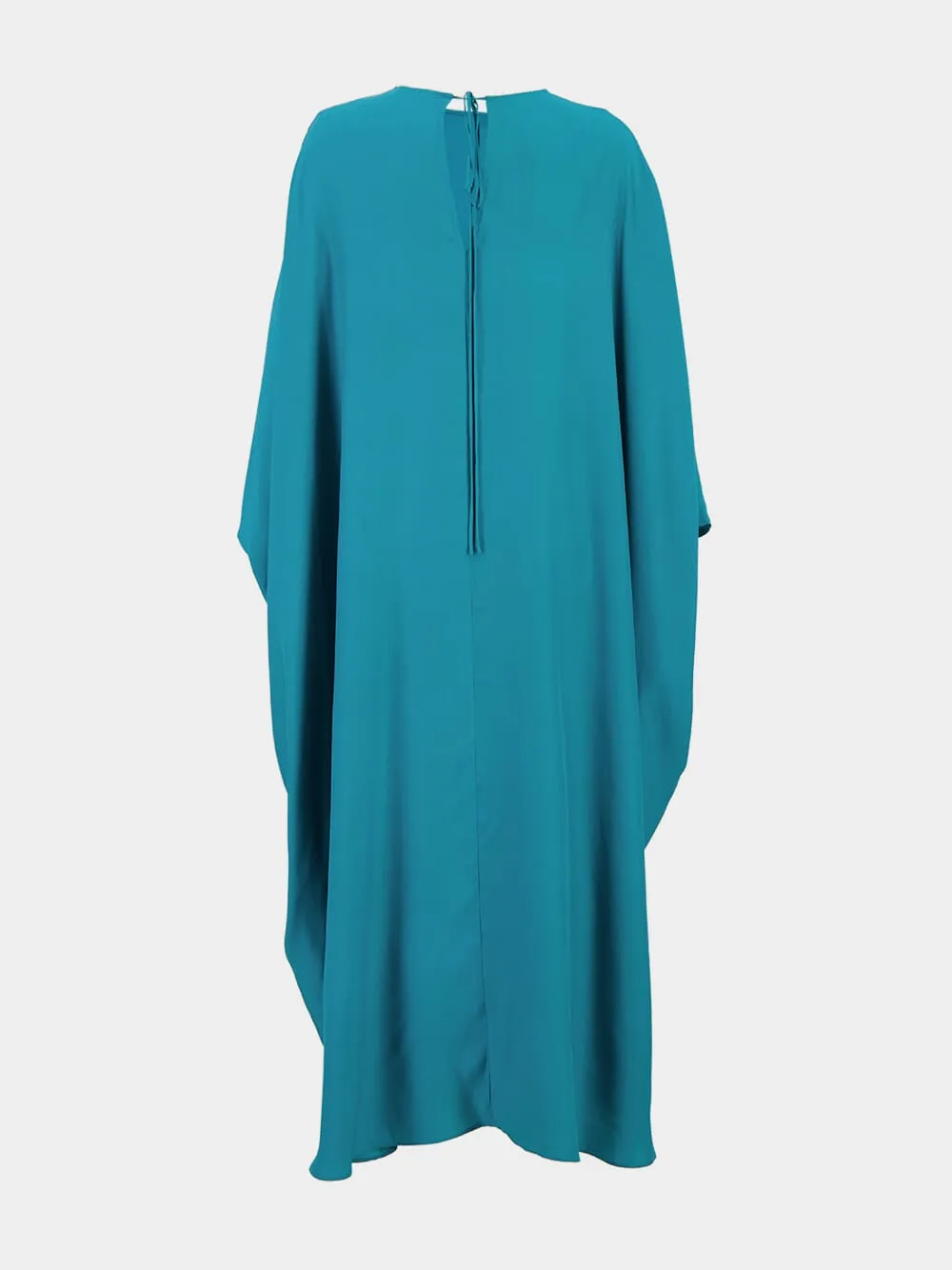 Auriga Botanical Green Silk Kaftan Dress sold by Fashion Clinic product image thumbnail 4