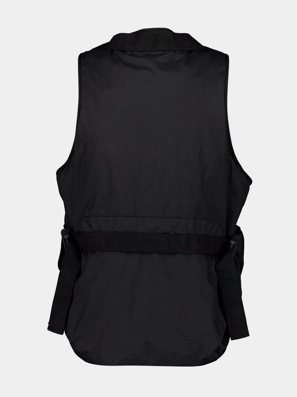 Black Membrana 3L Utility Vest sold by Fashion Clinic product image thumbnail 2