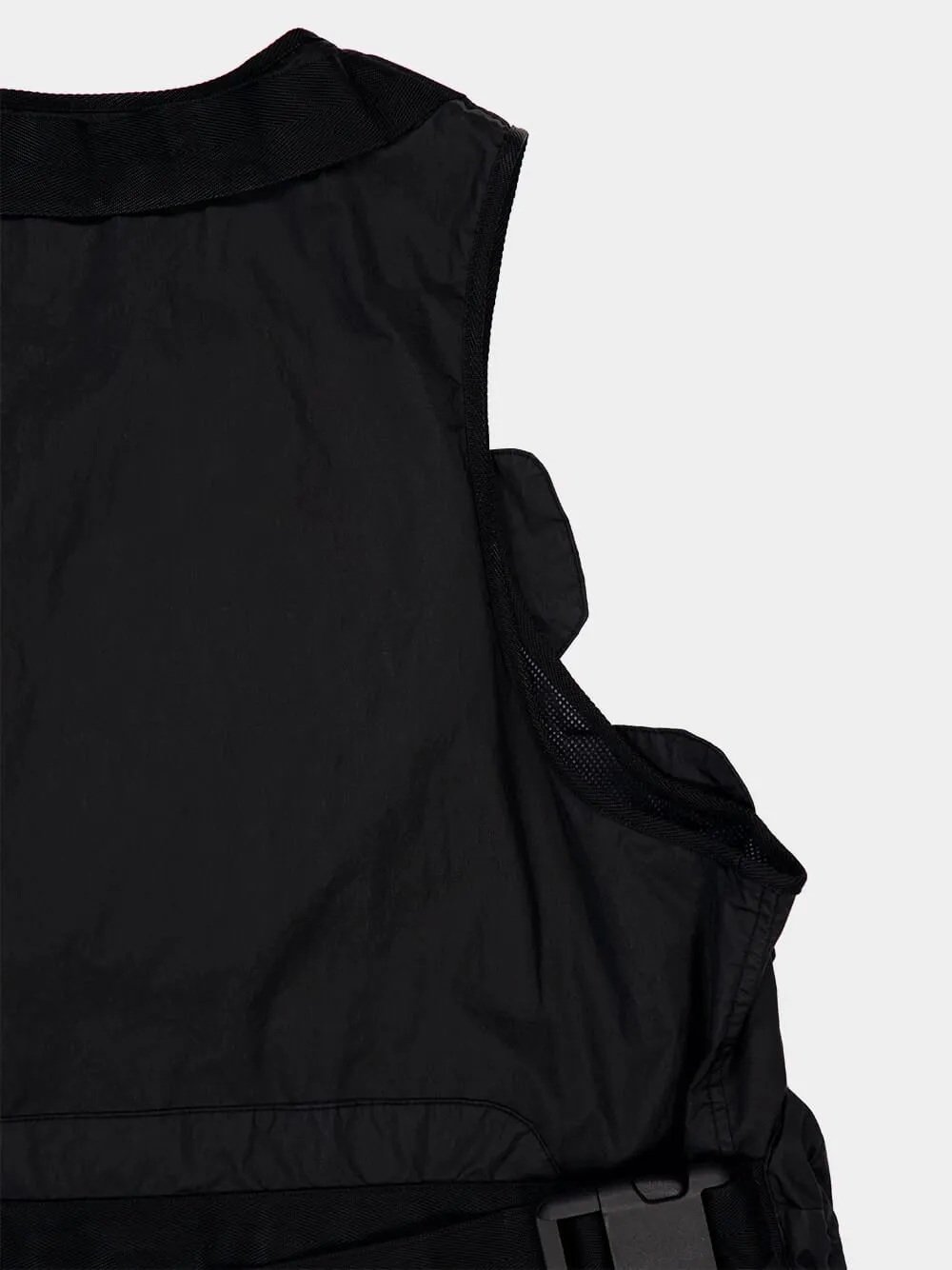 Black Membrana 3L Utility Vest sold by Fashion Clinic product image thumbnail 4