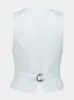 Sea Foam Wool Waistcoat sold by Fashion Clinic