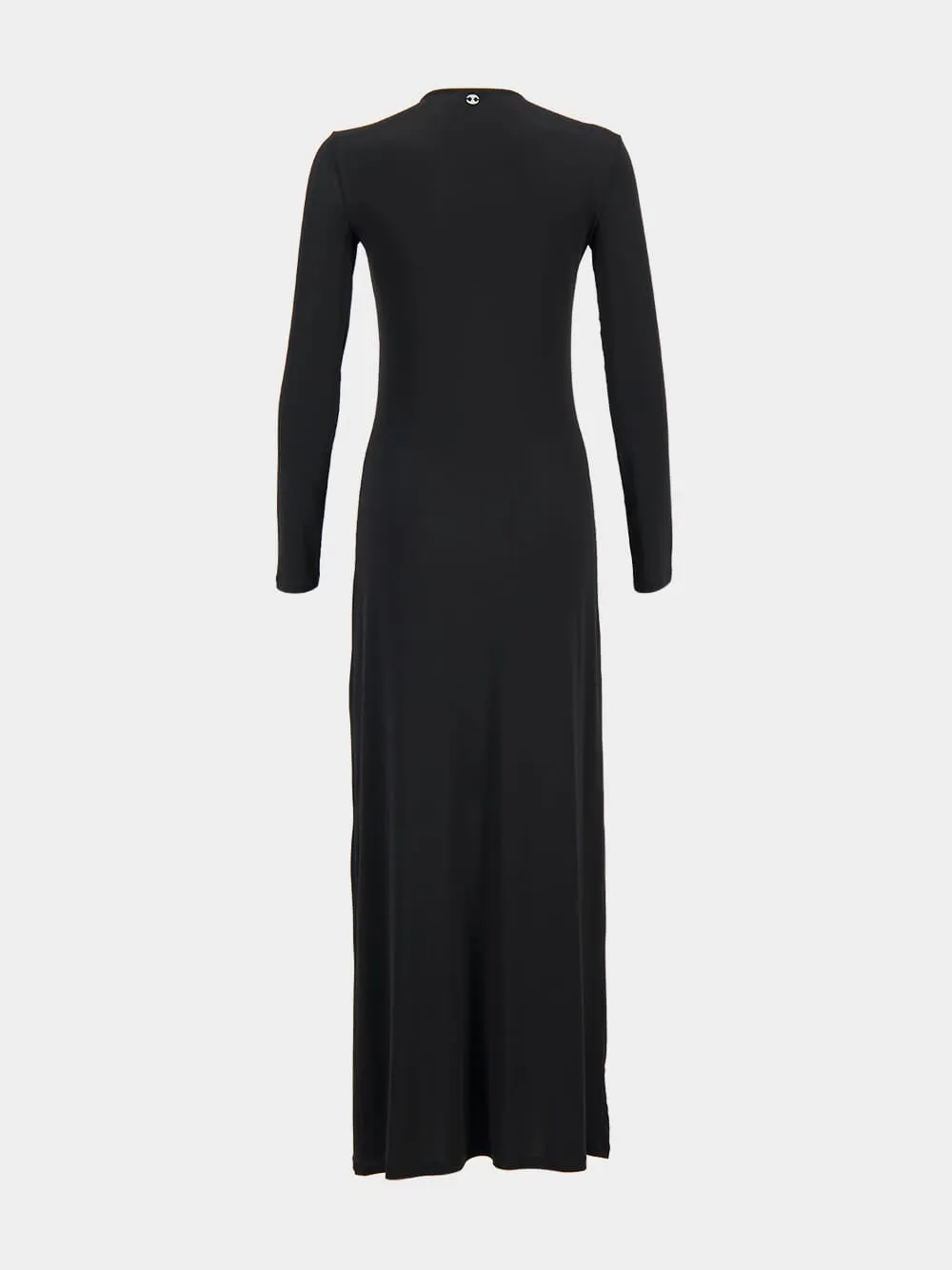 Black Dress with Metallic Eyelets sold by Fashion Clinic product image thumbnail 2