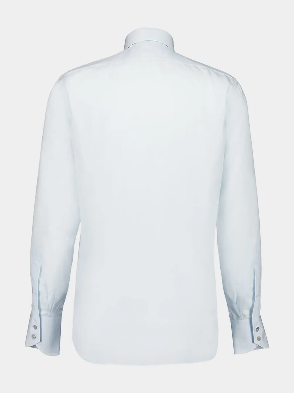 Pale Aqua Lightweight Lyocell Shirt sold by Fashion Clinic product image thumbnail 3