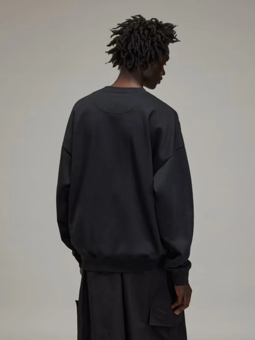 Black Relaxed Fit Sweatshirt sold by Fashion Clinic product image thumbnail 4