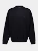 Black Relaxed Fit Sweatshirt sold by Fashion Clinic