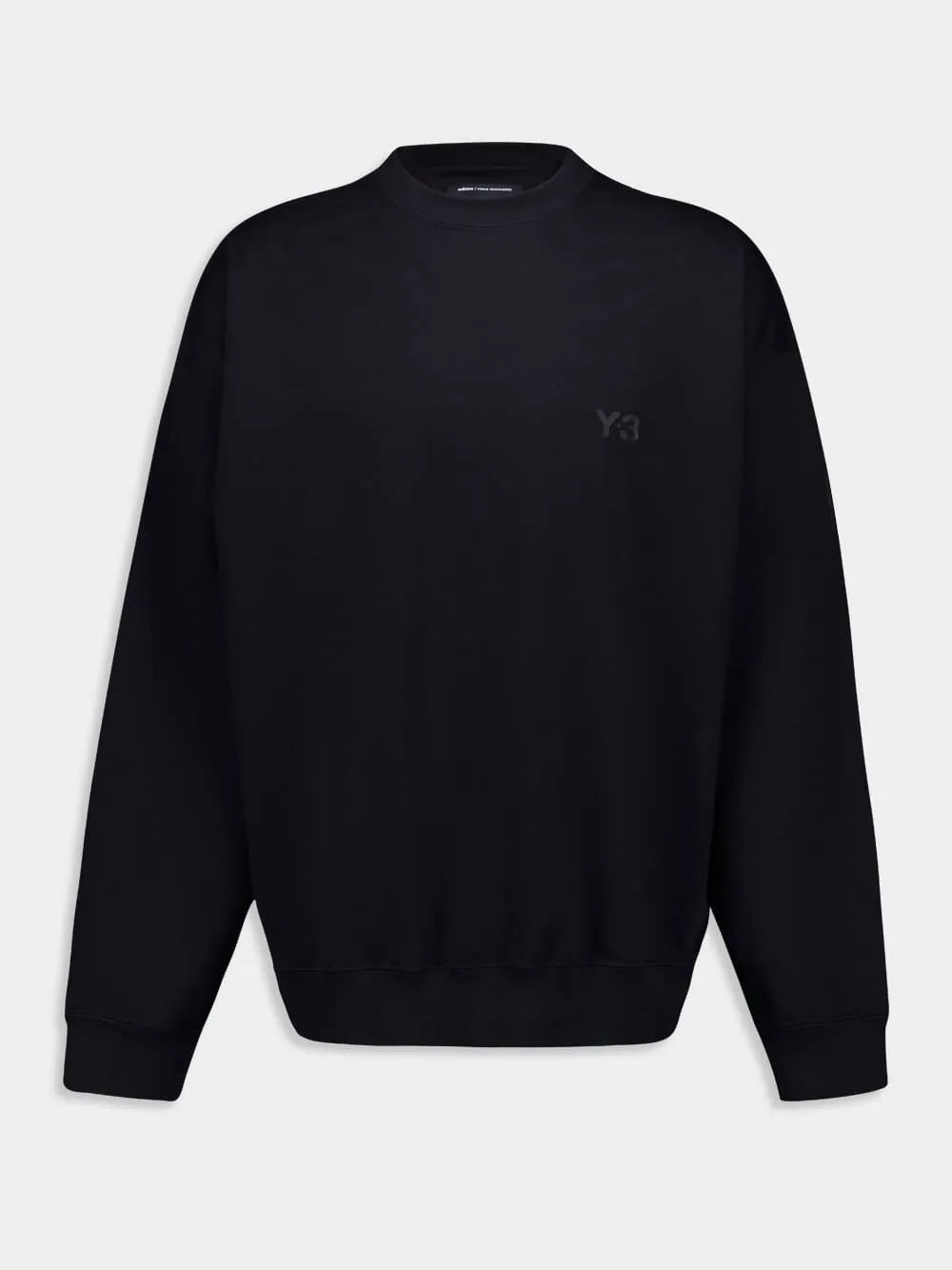 Black Relaxed Fit Sweatshirt sold by Fashion Clinic
