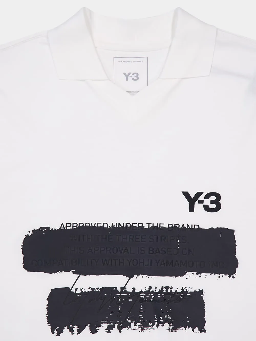 Core White Graphic Logo Long Sleeve Top sold by Fashion Clinic product image thumbnail 3