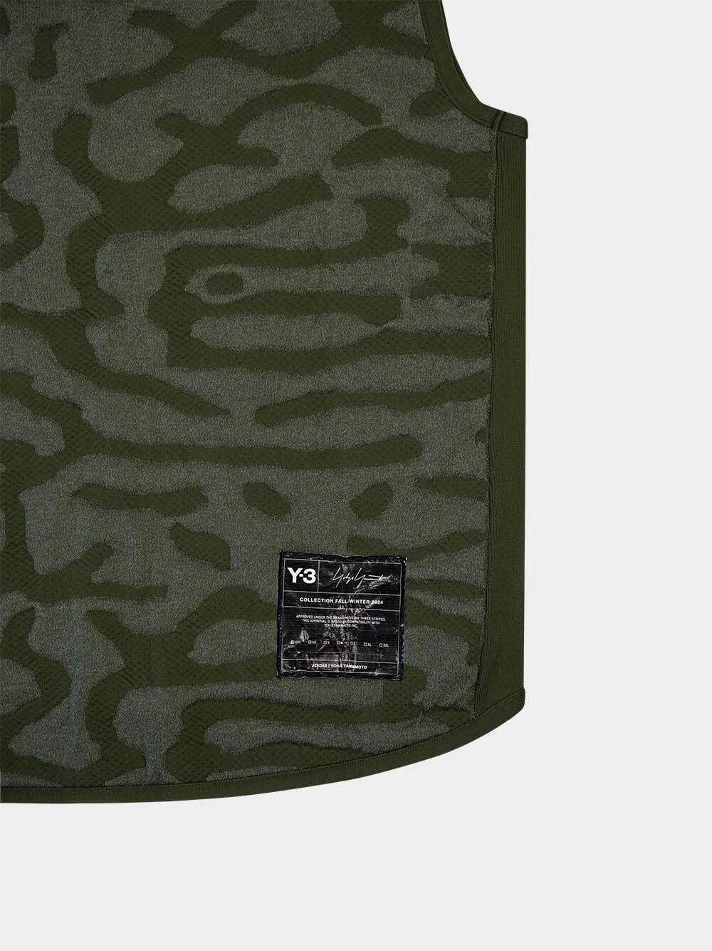 Khaki Green Zip-Up Vest sold by Fashion Clinic product image thumbnail 4