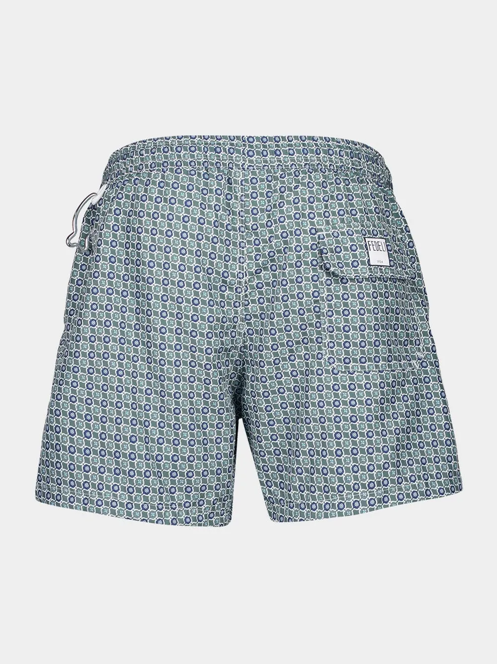 Blue Printed Swim Shorts Madeira sold by Fashion Clinic product image thumbnail 2