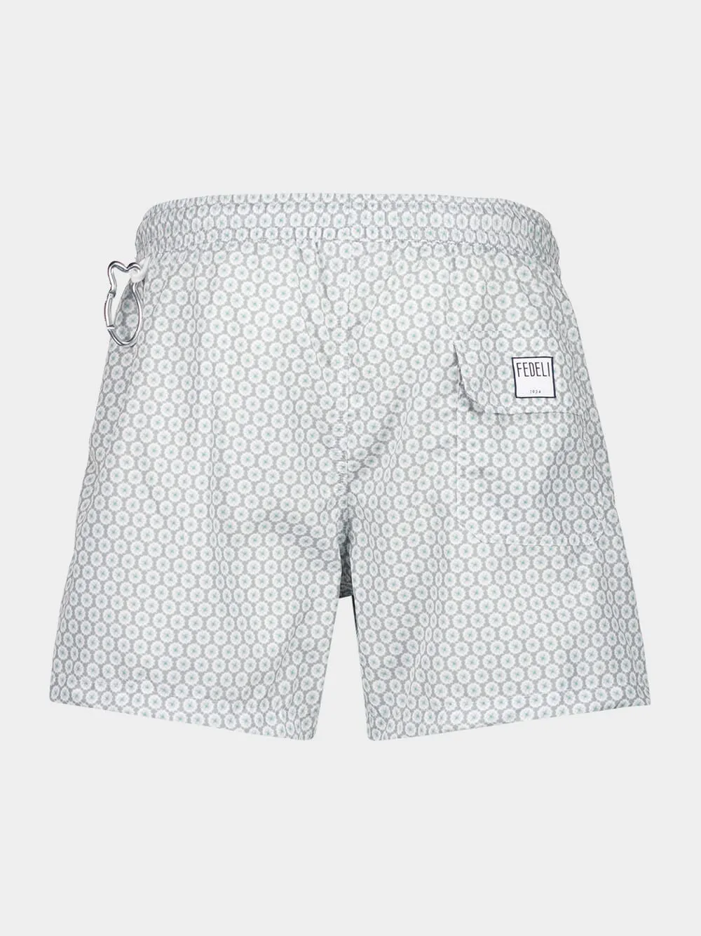 Light Grey Printed Swim Shorts Madeira sold by Fashion Clinic product image thumbnail 2