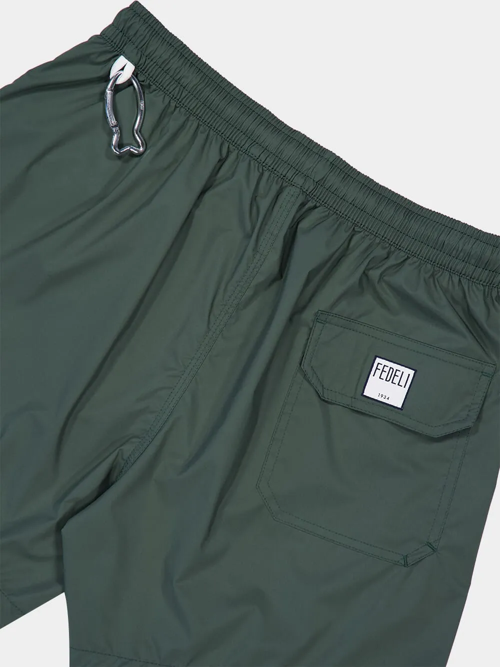 Dark Green Madeira Swim Trunk sold by Fashion Clinic product image thumbnail 4