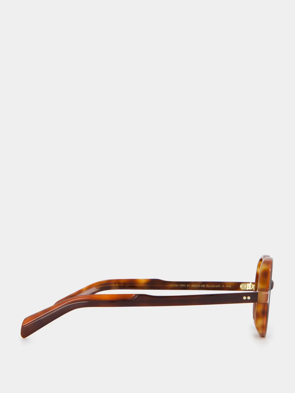 Multi Havana Aubergine Round Sunglasses sold by Fashion Clinic product image thumbnail 4