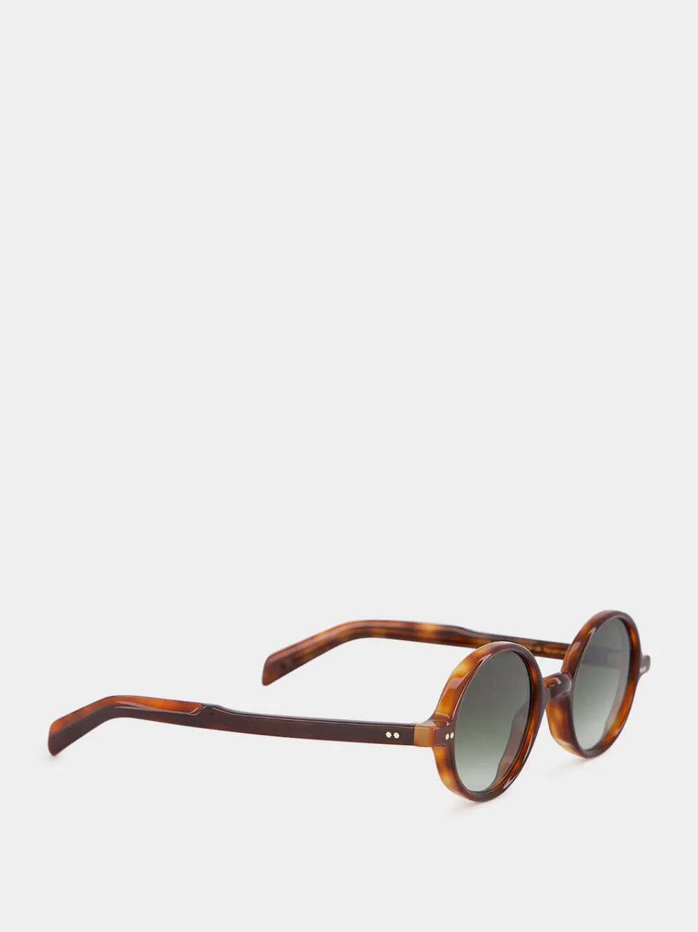 Multi Havana Aubergine Round Sunglasses sold by Fashion Clinic product image thumbnail 2