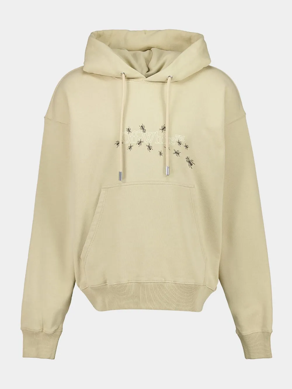 Beige Ants Arrow Skate Hooded Sweatshirt sold by Fashion Clinic