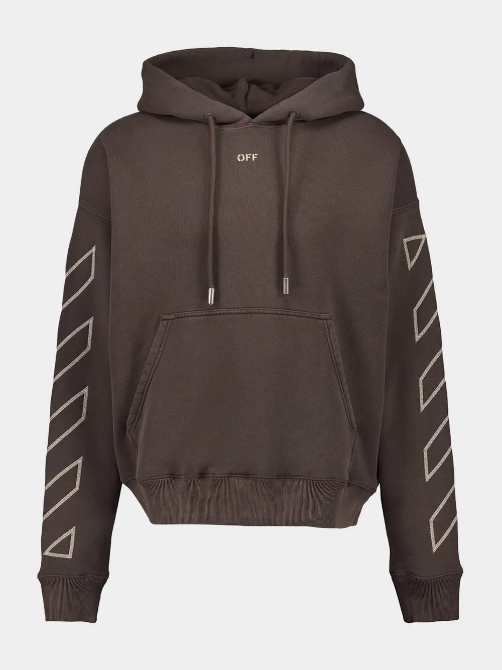 Brown Martyrdom Arrow Skate Hooded Sweatshirt sold by Fashion Clinic