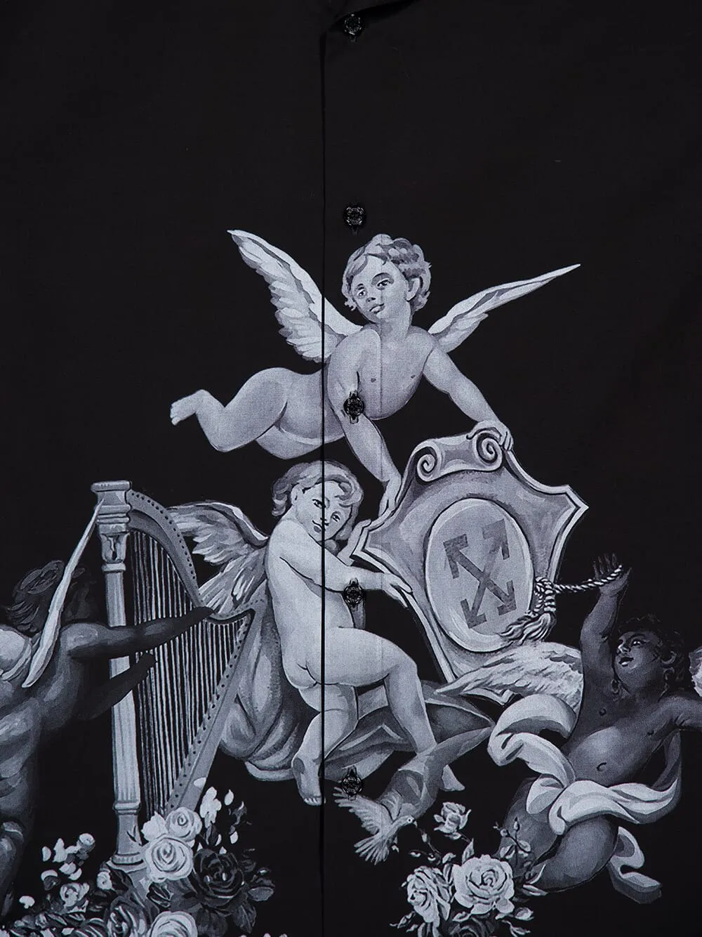 Black Putti Bowling Shirt sold by Fashion Clinic product image thumbnail 3