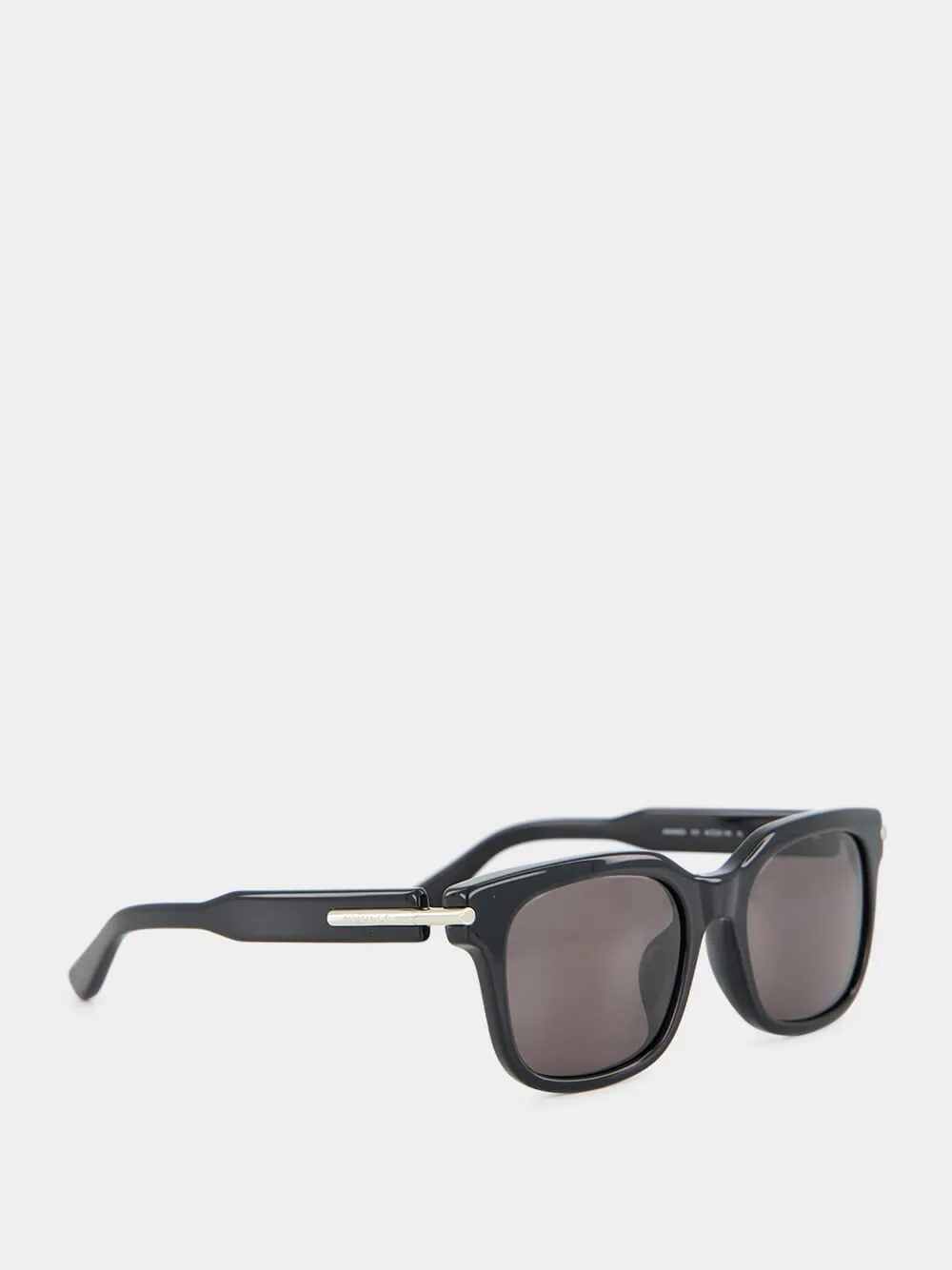 Black City T-Bar Rectangular Sunglasses sold by Fashion Clinic product image thumbnail 2