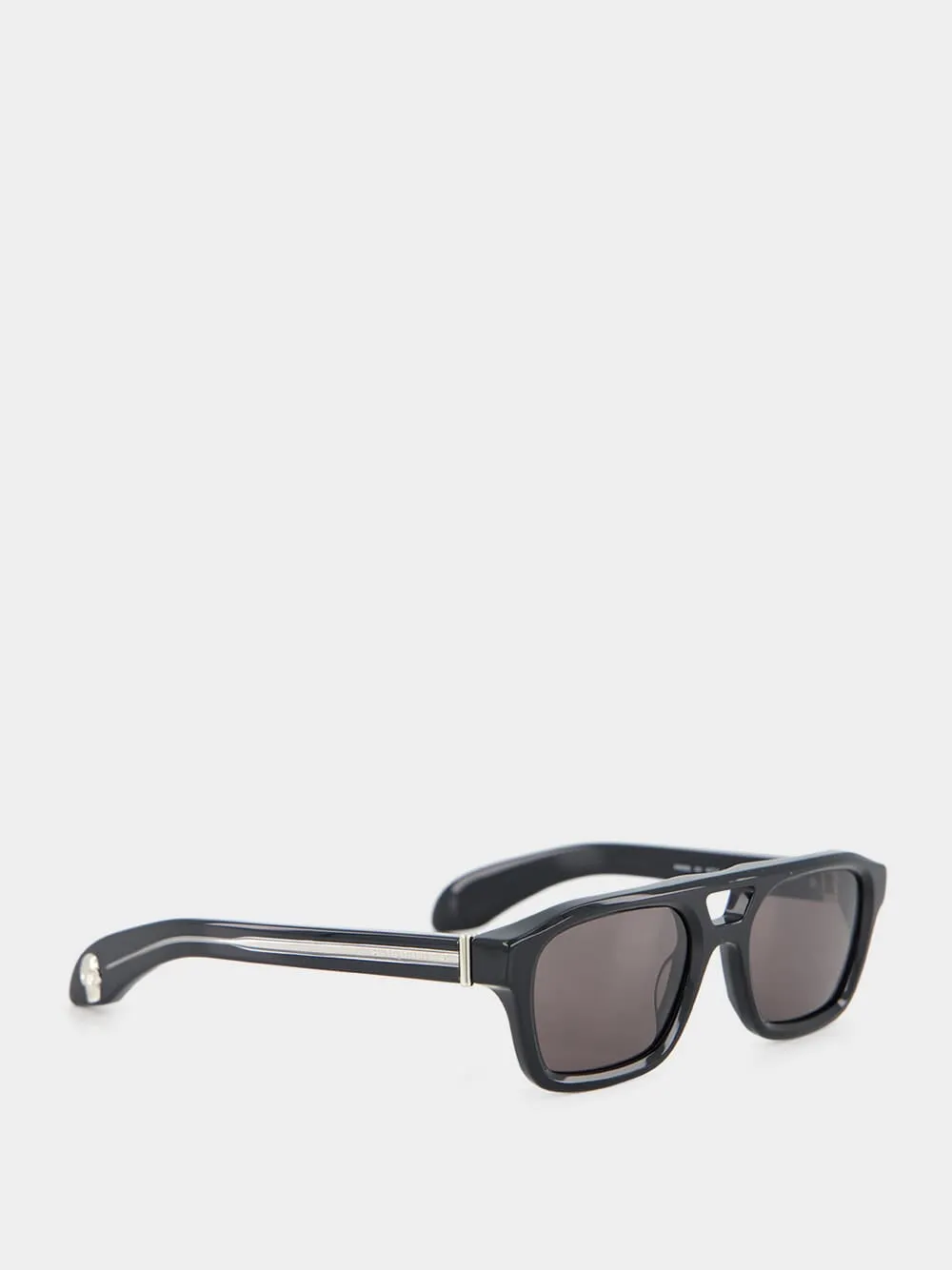Black Square Frame Sunglasses sold by Fashion Clinic product image thumbnail 2