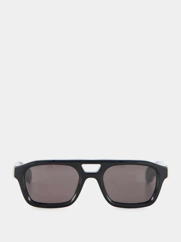 Black Square Frame Sunglasses sold by Fashion Clinic