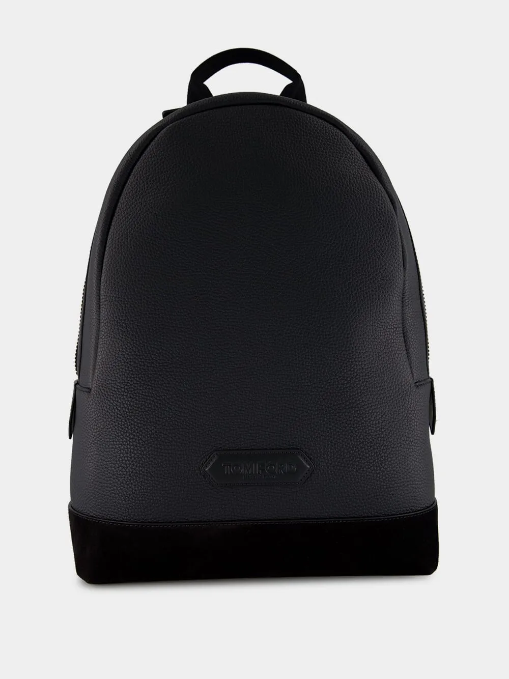 Black Leather and Suede Chic Sport Backpack sold by Fashion Clinic