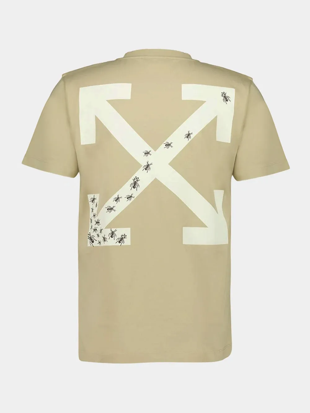 Beige Ants Arrow T-Shirt sold by Fashion Clinic product image thumbnail 2