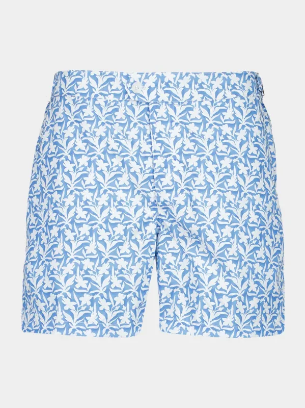 Blue Daniel Airstop Swim Shorts sold by Fashion Clinic