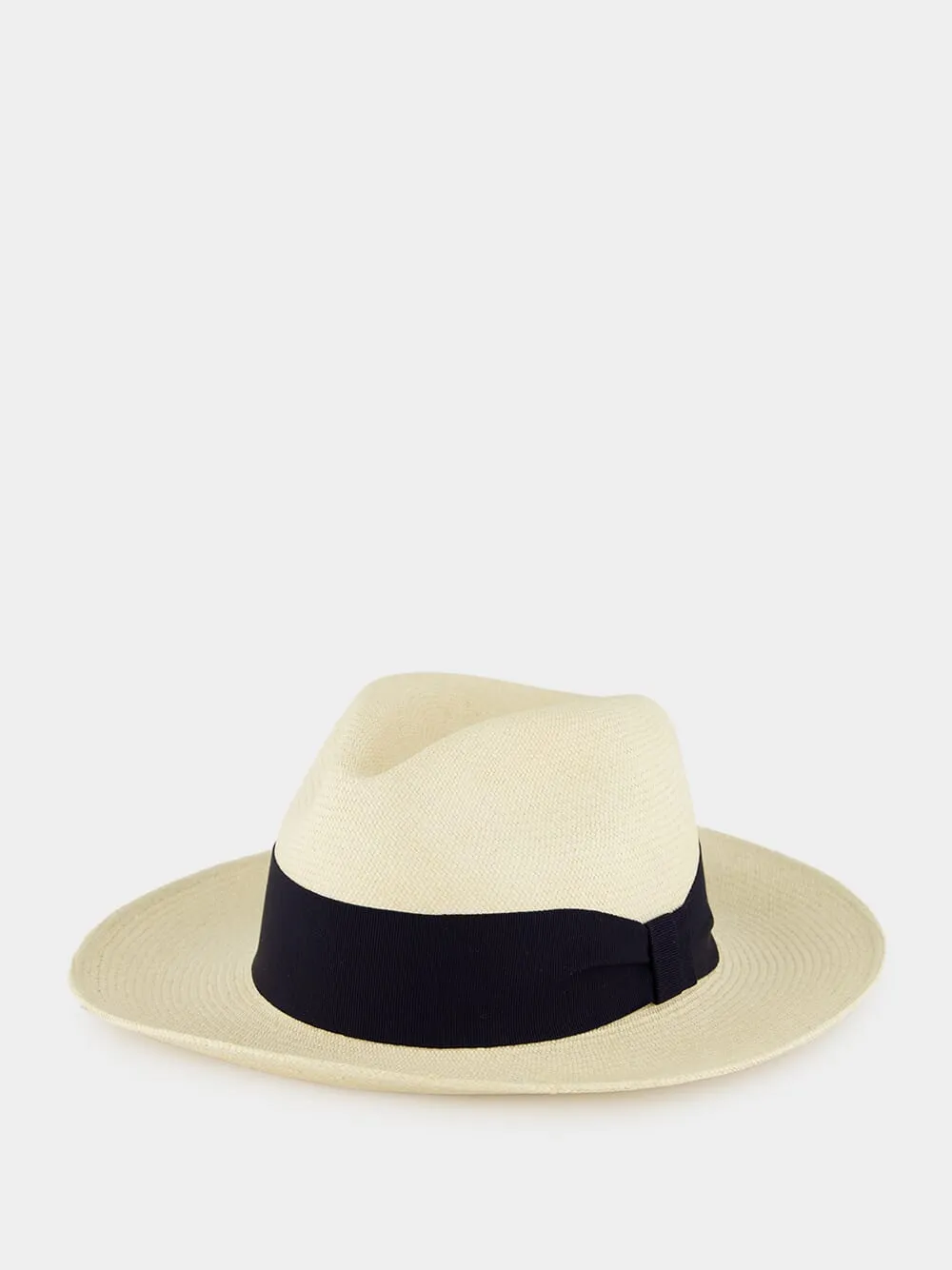 Navy Blue Rafael Panama Hat sold by Fashion Clinic