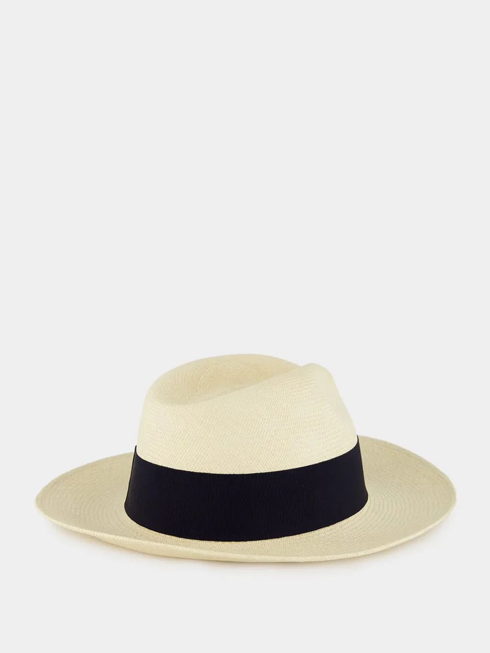 Navy Blue Rafael Panama Hat sold by Fashion Clinic product image thumbnail 2
