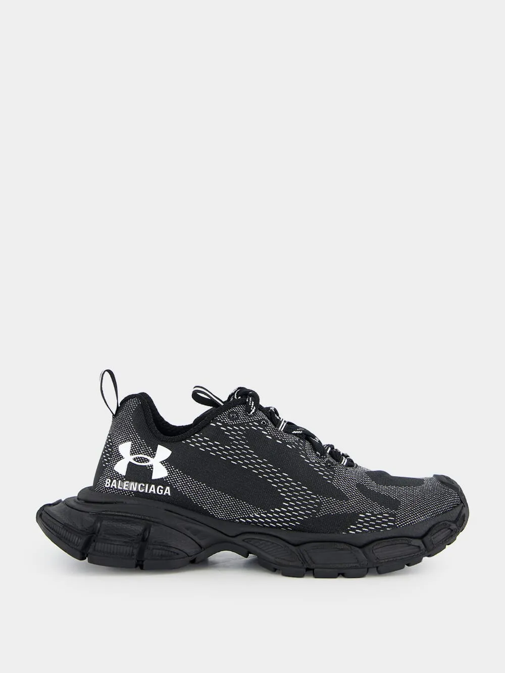 Black 3XL Knit Sneakers sold by Fashion Clinic