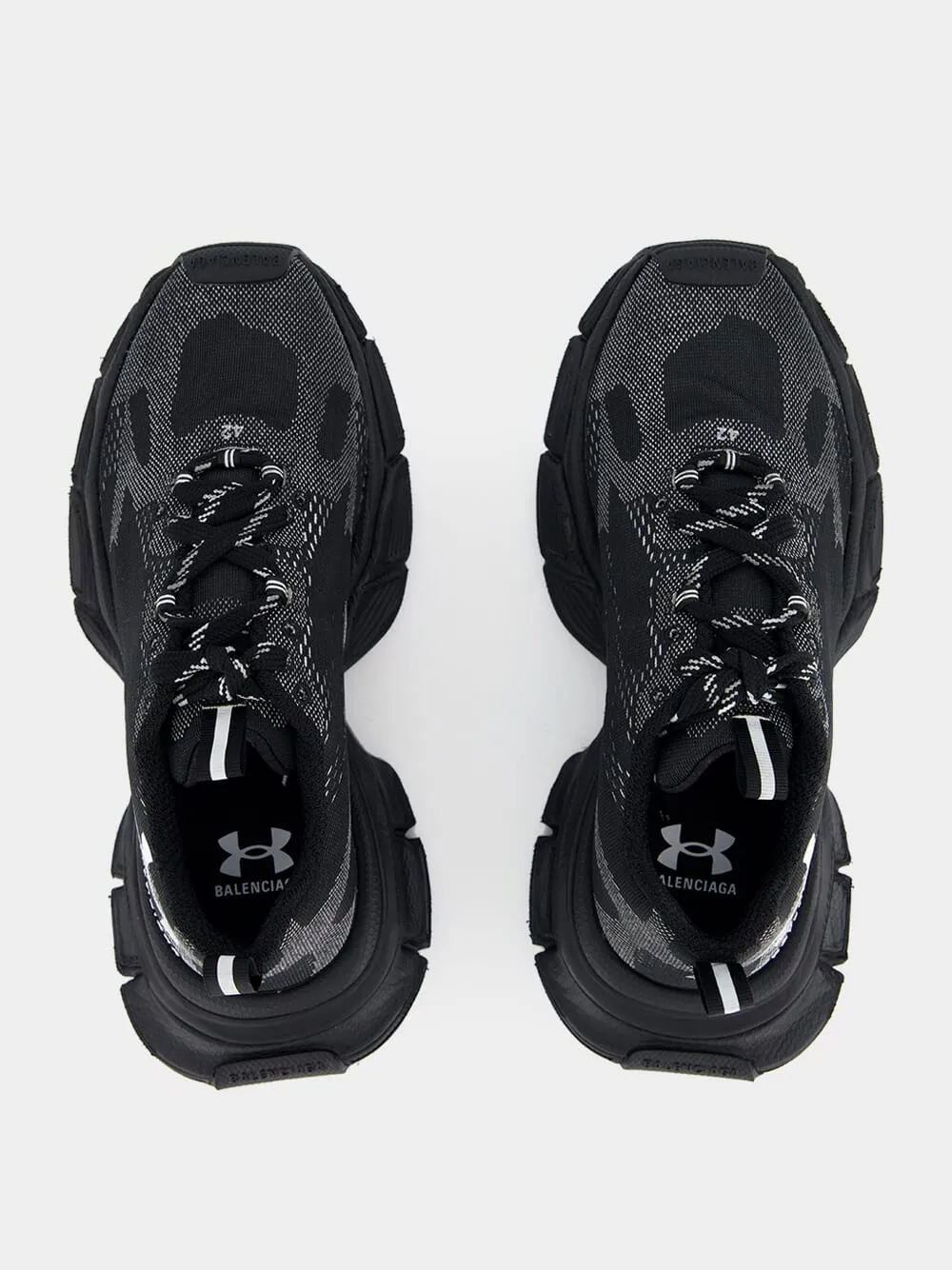 Black 3XL Knit Sneakers sold by Fashion Clinic product image thumbnail 4