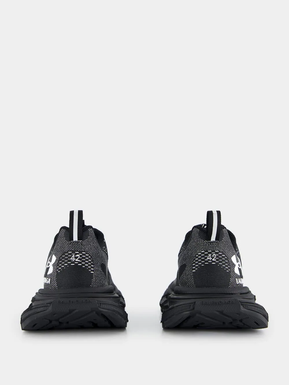 Black 3XL Knit Sneakers sold by Fashion Clinic product image thumbnail 5