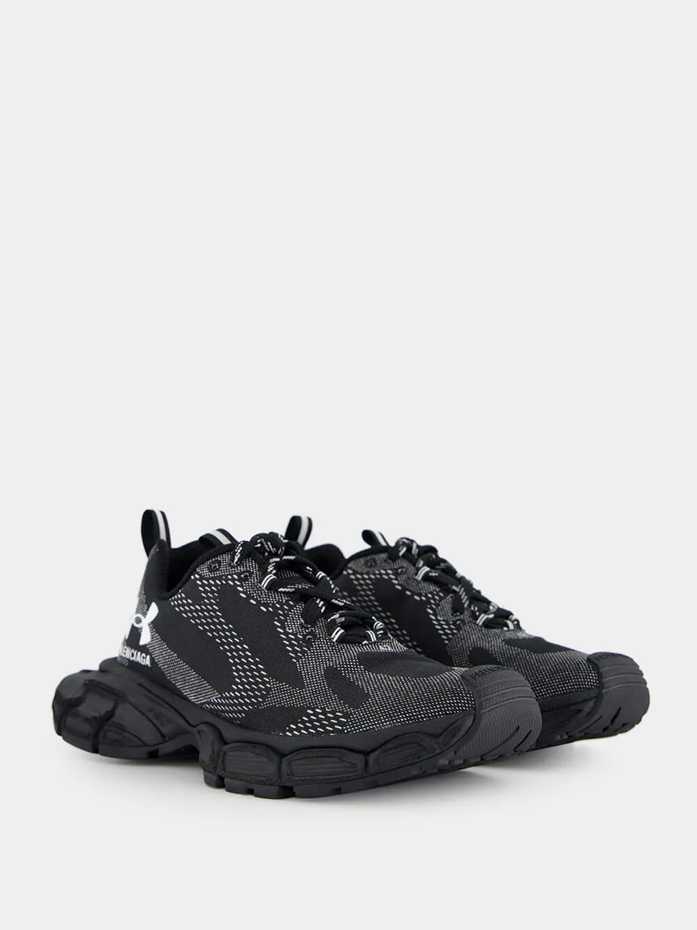 Black 3XL Knit Sneakers sold by Fashion Clinic product image thumbnail 3
