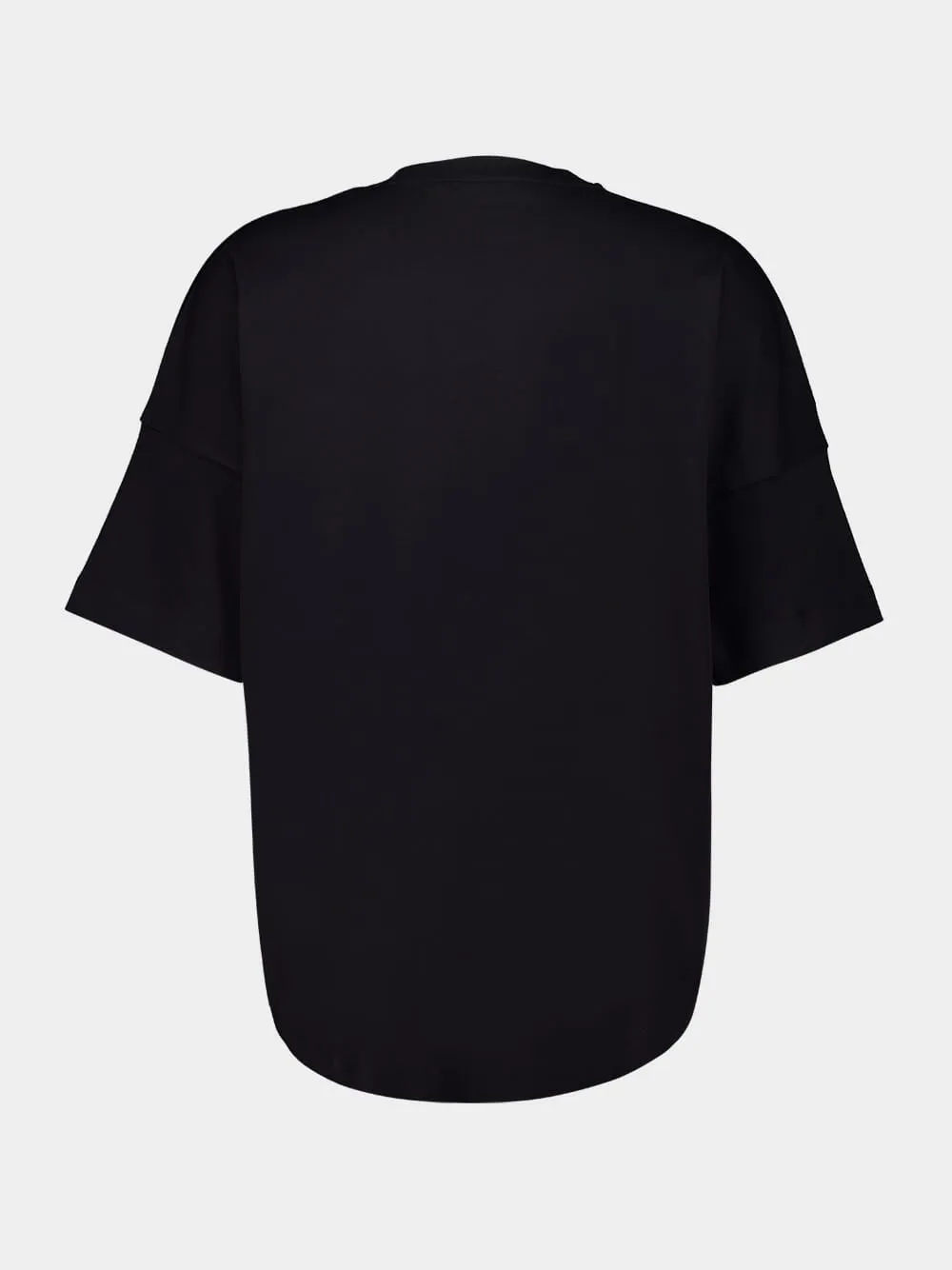 Black Oversized Bear in Mind T-Shirt sold by Fashion Clinic product image thumbnail 2